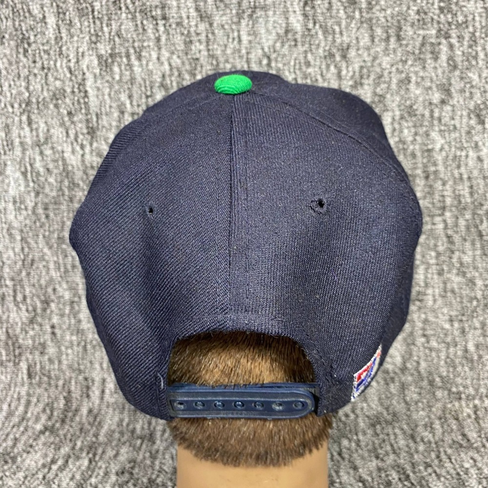Vintage Notre Dame Fighting Irish Snapback Hat The Game Big Logo Shamrock 90s - Picture 4 of 9